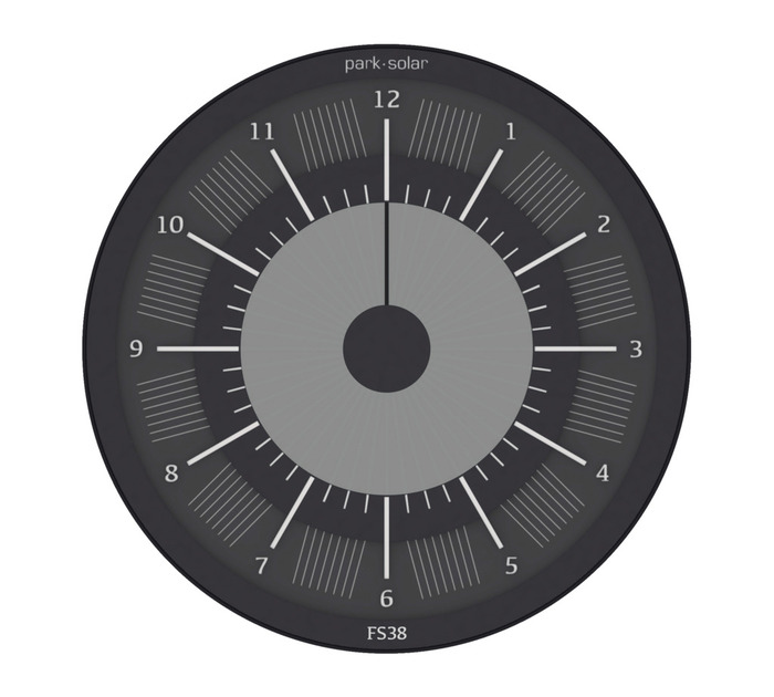 Park Solar FS38 p-skive med solcelleteknologi